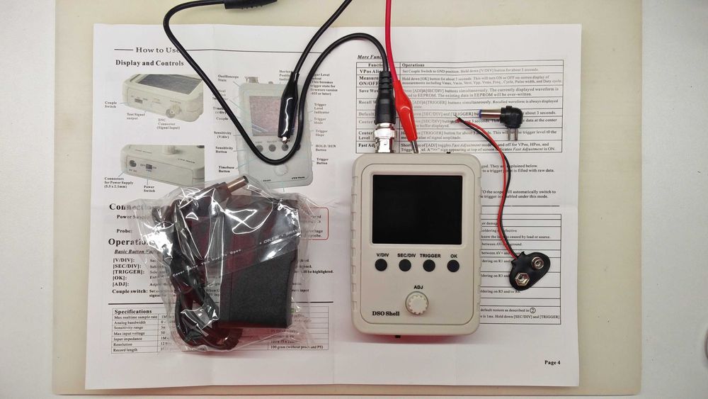 Osciloscopio Portatil DSO150 Reparação Equipamento