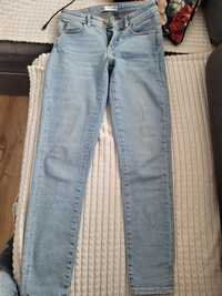Spodnie jeansowe damskie jeansy skinny S 36 Zara