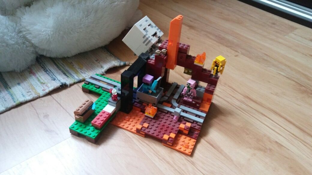 Klocki lego Minecraft