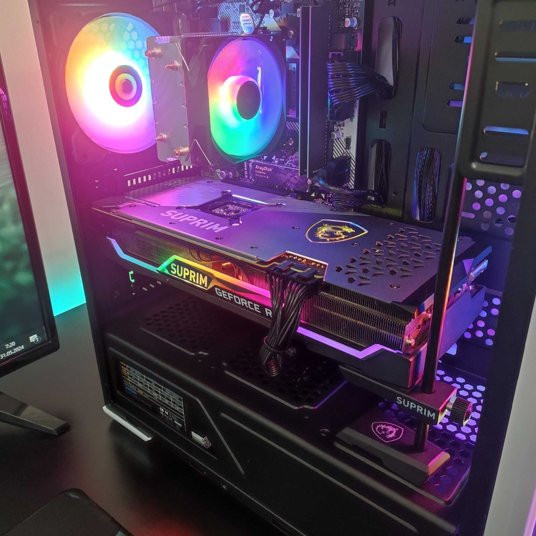 Компютер Новый Ryzen 5 5500, 16GB DDR4, MSI SUPRIM RTX 3070, SSD 512GB