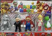 Conjunto de figuras super mario