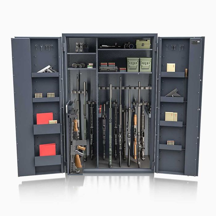 Szafa na broń Siegen Super Kombi 536.7 klasa s1 KL łącznie 33szt broni