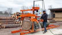 Trak Taśmowy elektryczny LT15 CLASSIC WIDE KOROWARKA 5,4m Wood Mizer