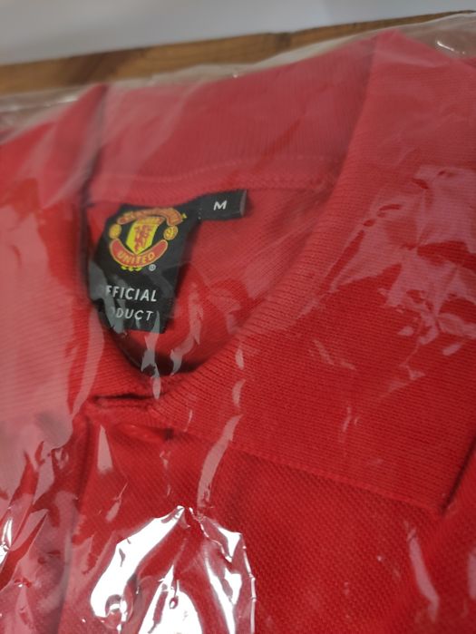 Manchester United - nowa ORYGINALNA koszulka polo rozmiar "M".