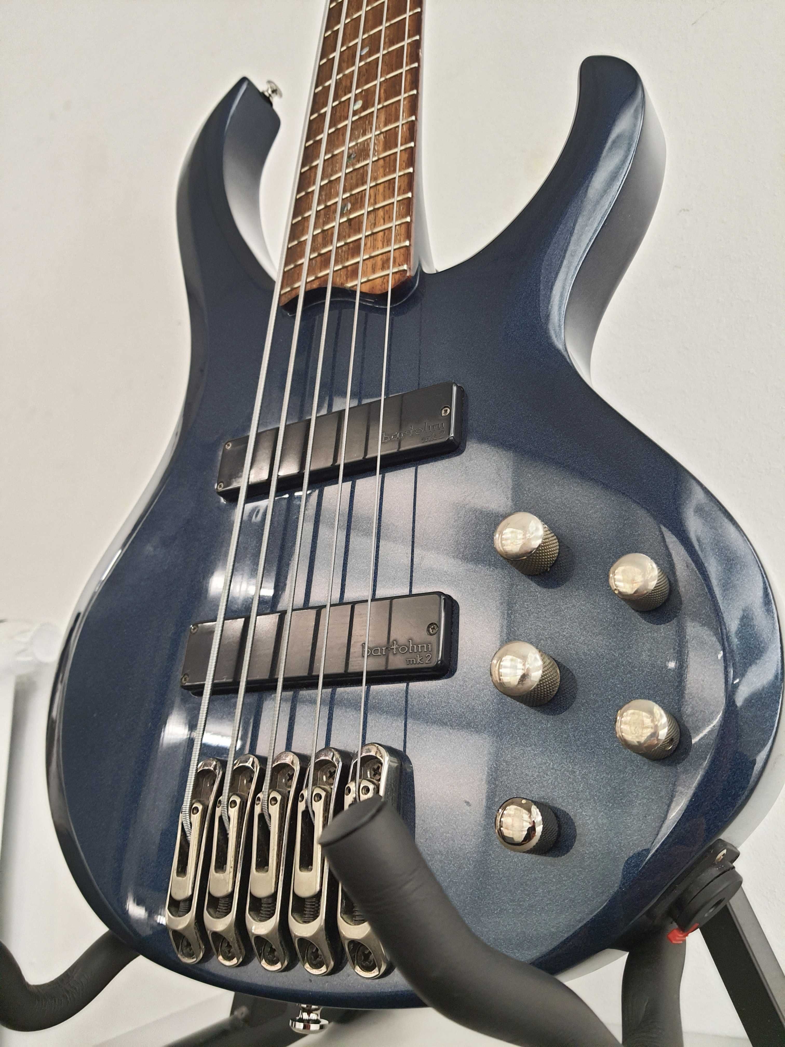 Gitara basowa Ibanez BTB-475 Bartolini MK2 PIĘCIOSTRUNOWA