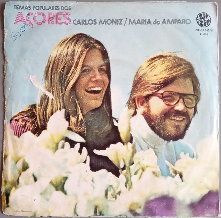 Carlos Alberto Moniz e Maria do Amparo - - - - - Temas dos Açores -EP