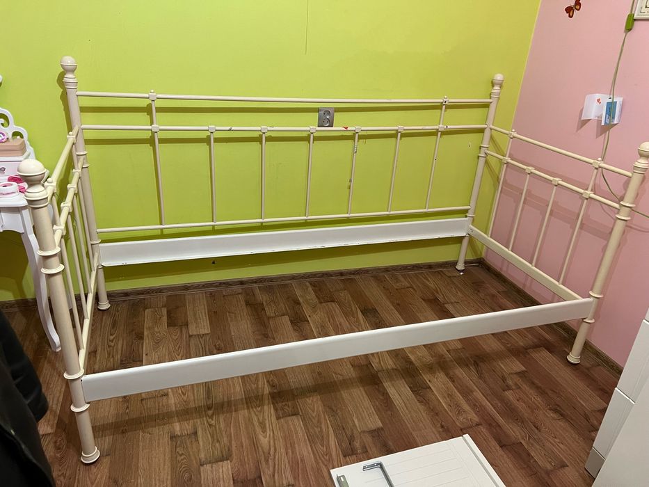 Łóżkp metalowe Ikea Tromsnes 90x20”