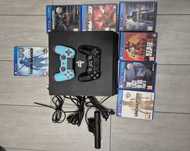 Playstation 4 pro 1TB + 2xkontrolery+ gogle vr+ kamera+ 7 gier