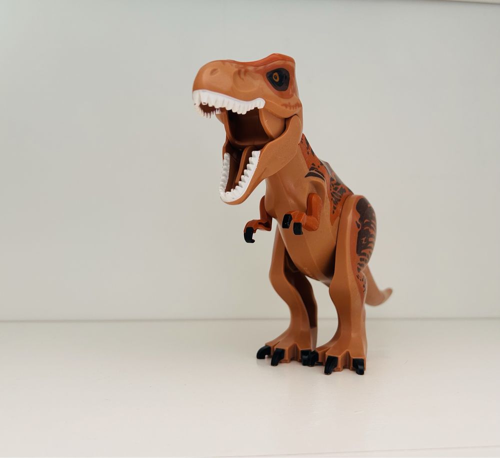 Lego Jurassic World T-rex oraz Karnotaur