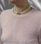 Vivienne Westwood Pearl Choker подвеска из бус чокер намисто буси