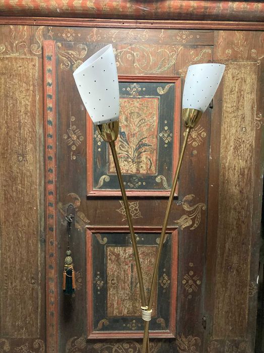 Piękna lampa Kamenicky Senov, ówczesna Czechosłowacja, lata 50. XX w