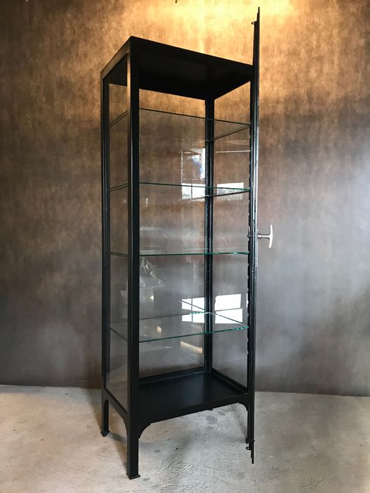 Witryna LOFT szafa INDUSTRIALNA przeszklona szafka medyczna