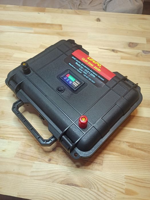 Продам аккумулятор+павербанк LiFePo4 12v 20ah,