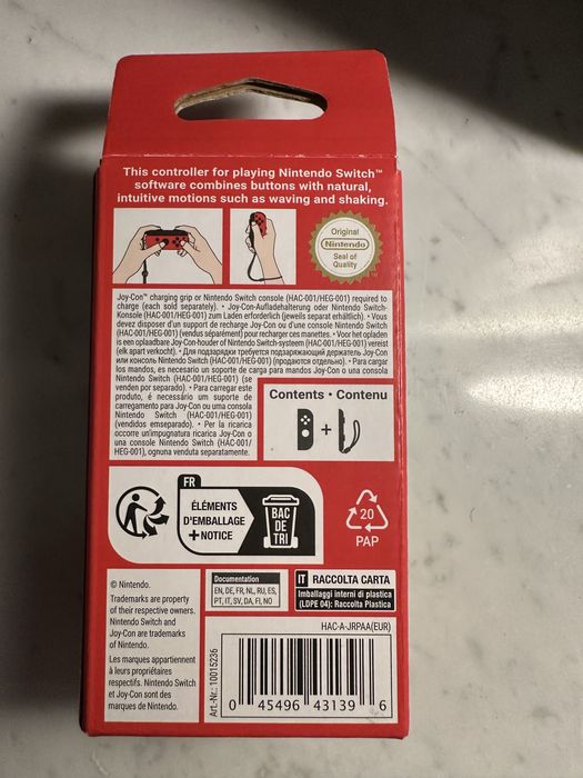 Joy Con prawy neon red nintendo switch nowy