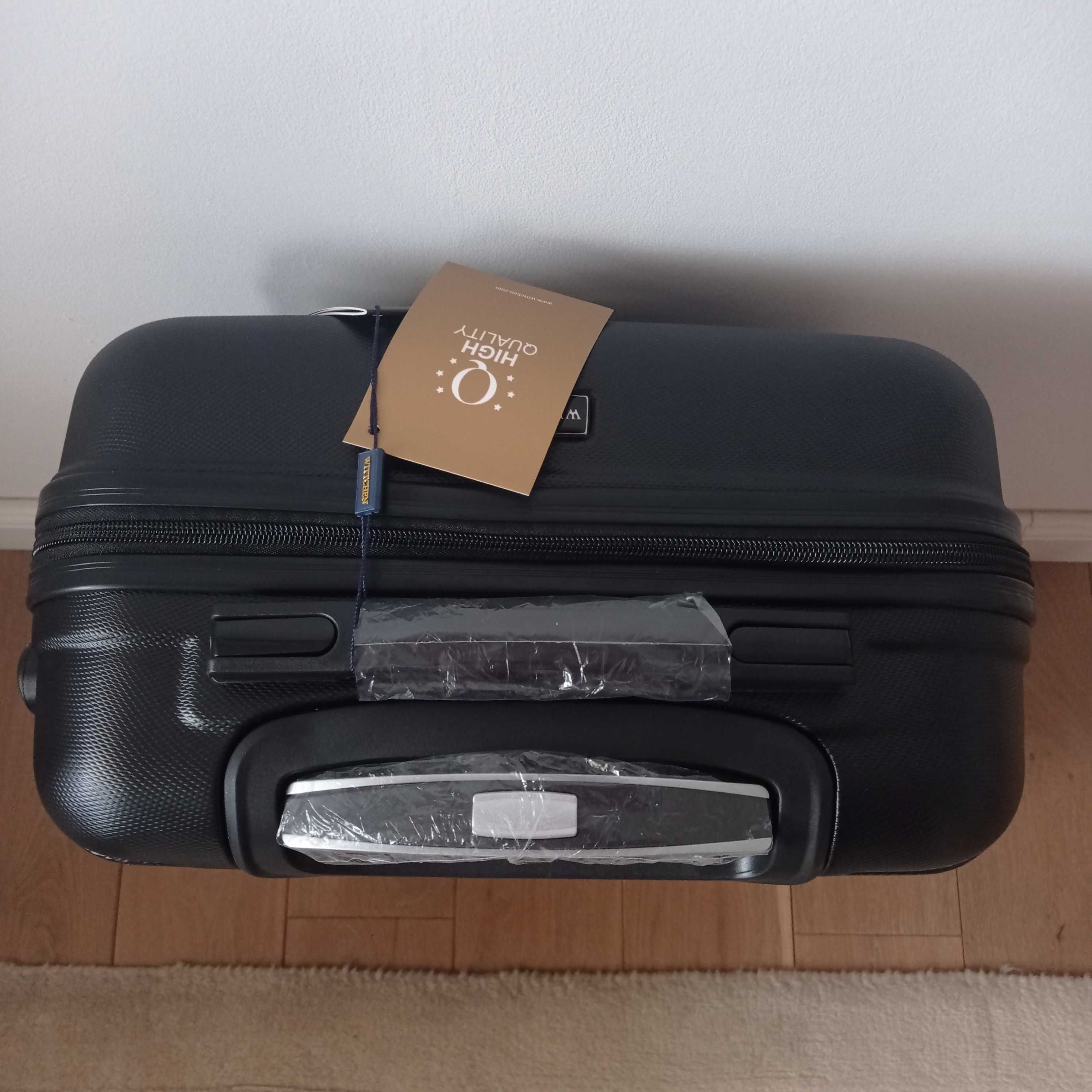 Wittchen nowa oryginalna walizka kabinowa z ABS-u cena w sklepie 519zł