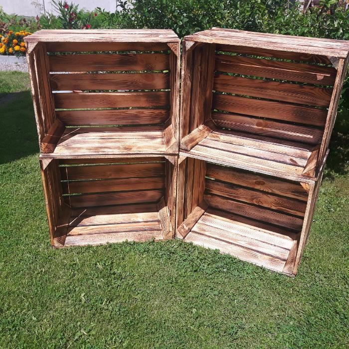 Skrzynki drewniane opalane jedynki NOWE skrzynka drewniana WYSYŁKA