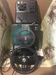 Logitech Driving Force EX PS3 PS2 Force feedback wheel