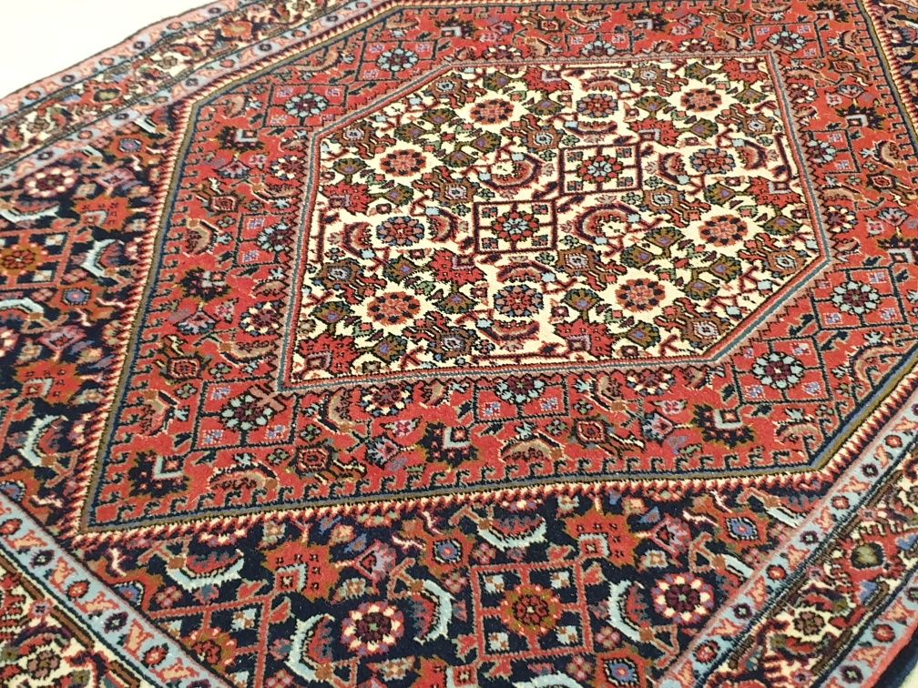 Perski dywan Bidjar Takab 114 # 73 Ręcznie tkany z wełny kork w Iranie