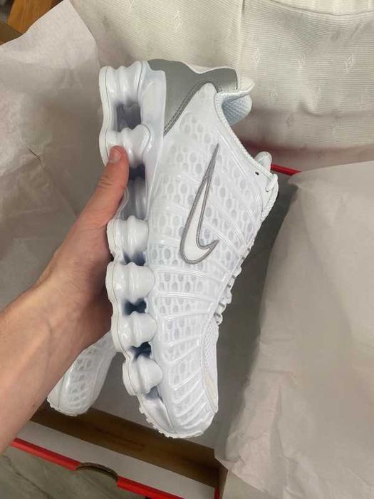 Buty meskie Mokasyny Nike_Shox_TL_White R.38