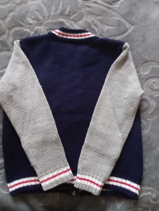 Sweterek granatowy rozpinany