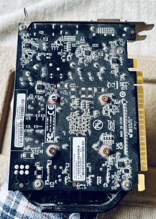 Видеокарта Palit PCI-Ex GeForce GTX 1050 TI + блок питания Chieftech
