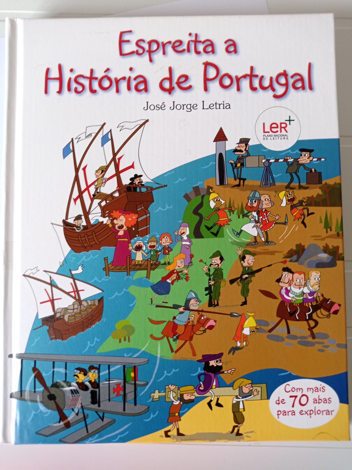 Livro - Espreita a história de Portugal