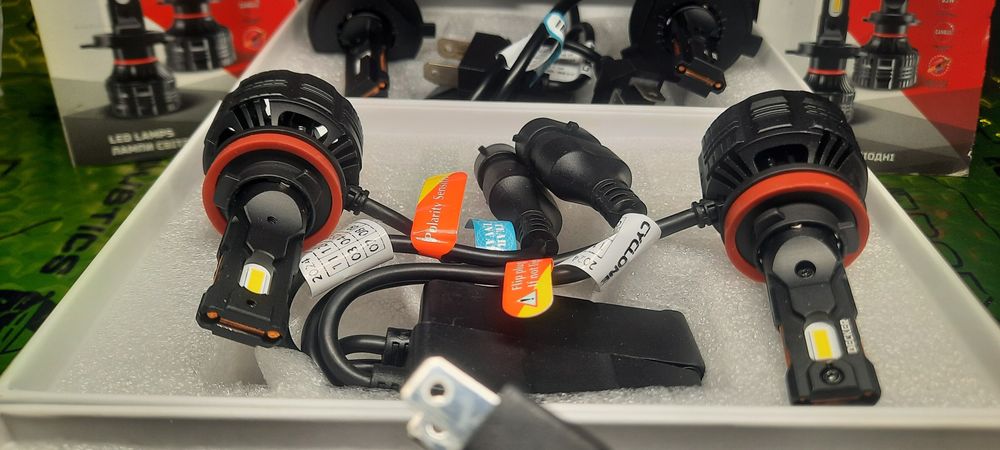 Лед лампа  Decker PL 03 H11/H7/Н4/Hb3/hb4) 5000K 12000Lм 65W