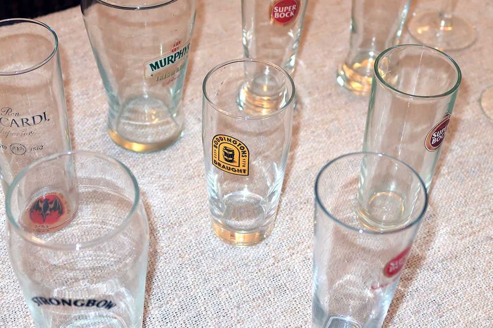 Copos cerveja coleção anos 80 e 90