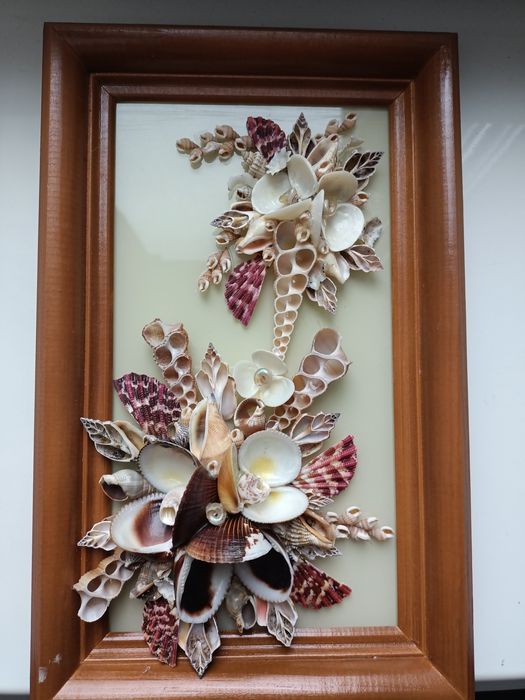 Картина із ракушок 20 на 32