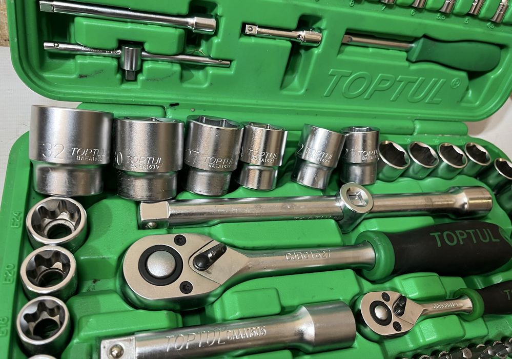 Набір інструментів → TOPTUL GCAI108R на 108 предметів