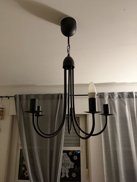 Candeeiros de sala e teto usados mas em bom