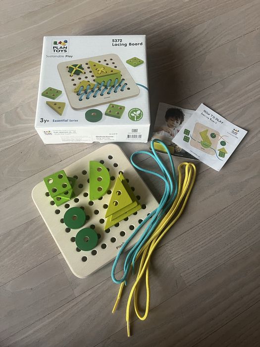 Drewniana zabawka edukacyjna Plan Toys