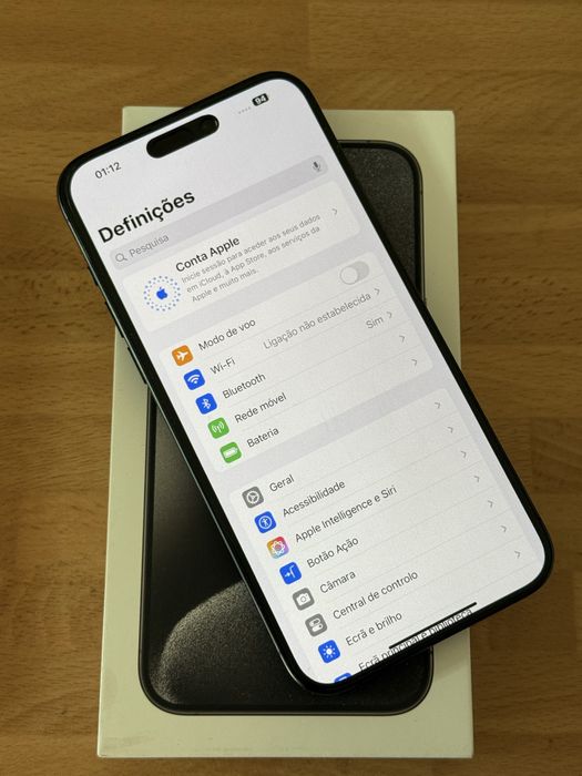 Iphone 15 pro max 256gb c/novo desbloqueado(ACEITO RETOMA)