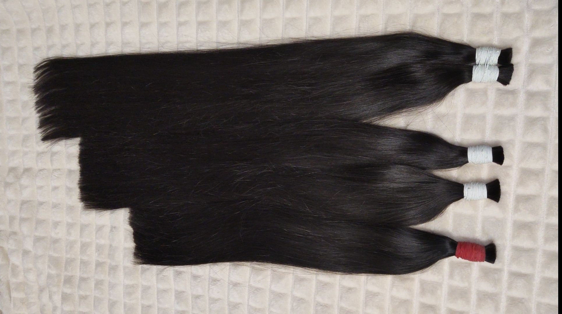 Волосся для нарощення слов'янське нефарбоване 60 70 см