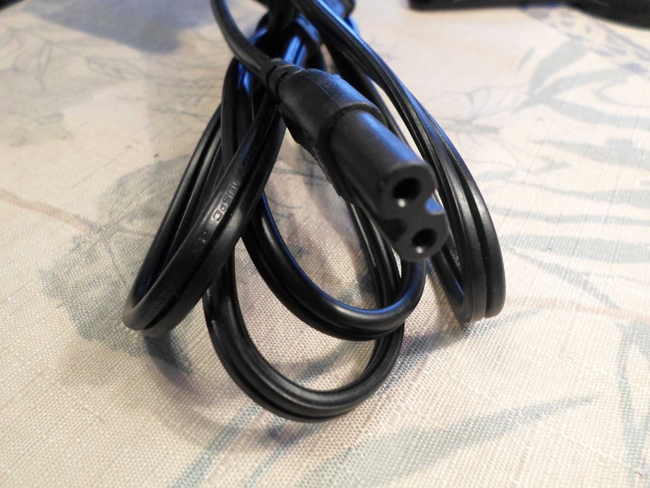 Кабель питания 1,5m, PC-184/2 -IEC-C7 2 pin американская вилка+адаптер