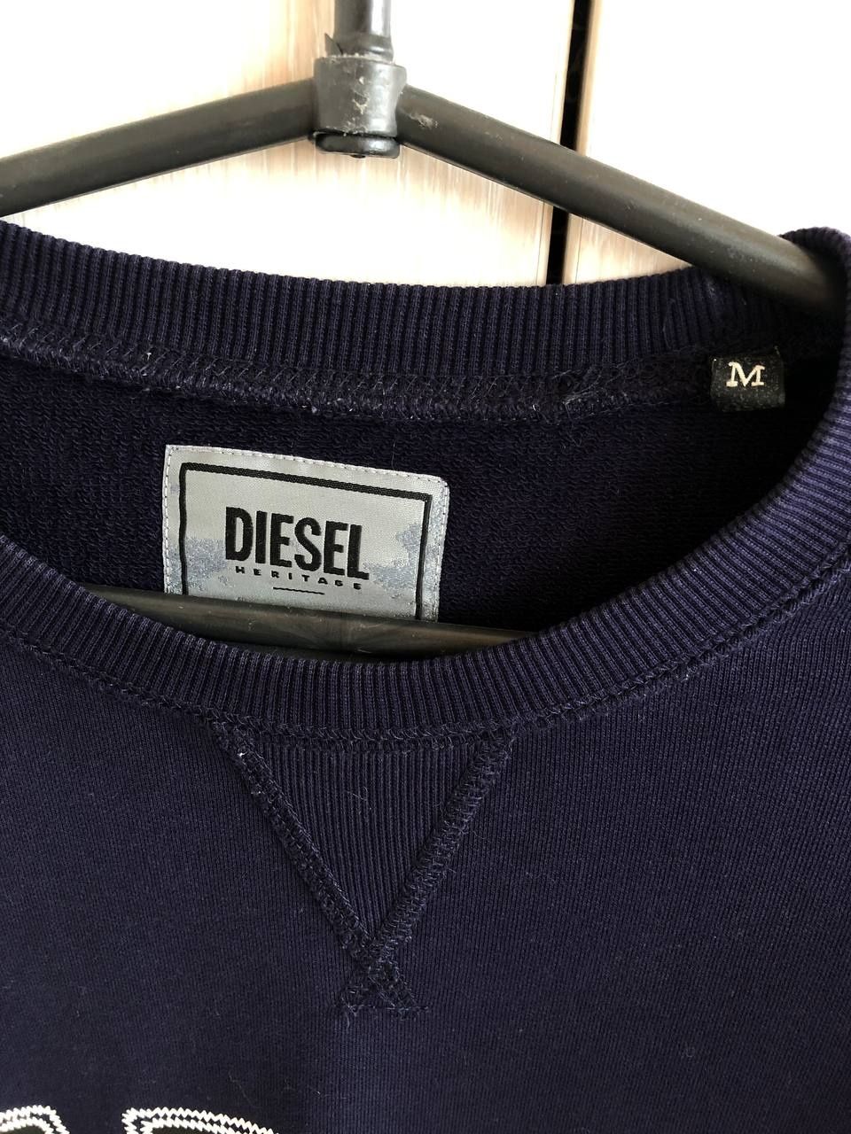 Темно синий свитшот Diesel