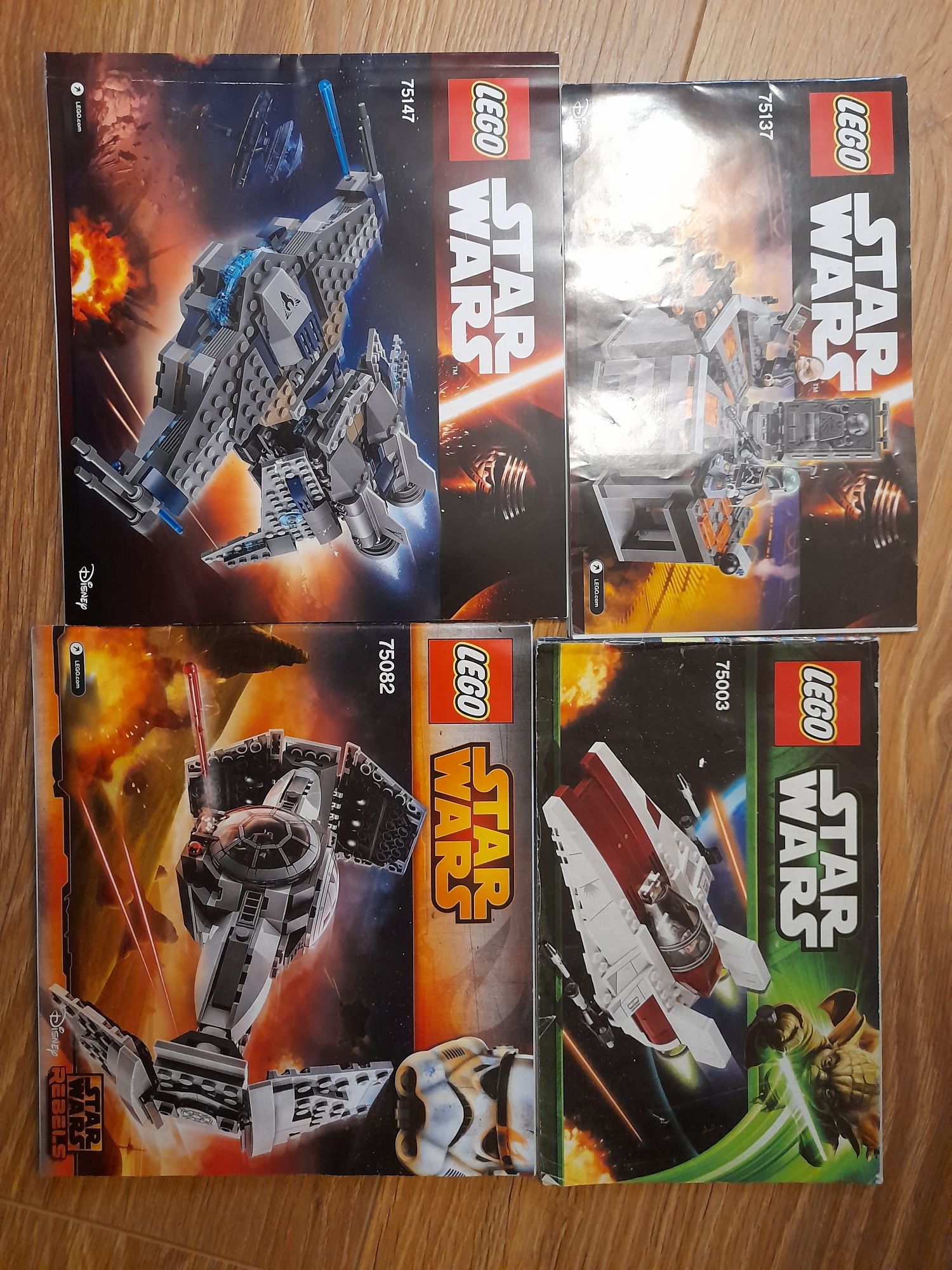 Lego star wars różne zestawy klocki