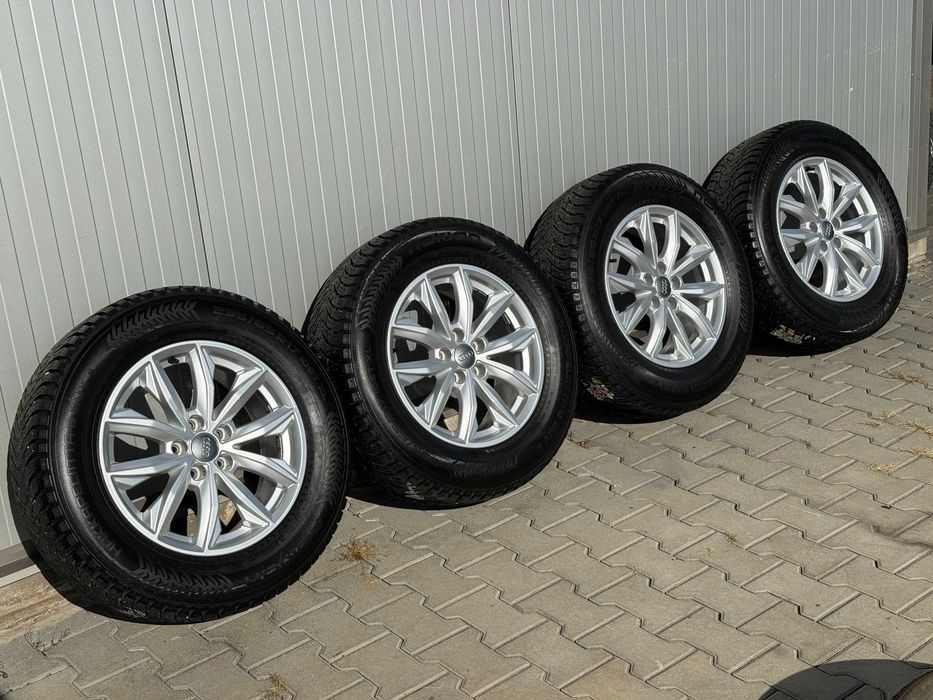 Koła Alufelgi 17 cali 5x112 z oponami zimowymi 235/65 R17 AUDI Q3 Q5