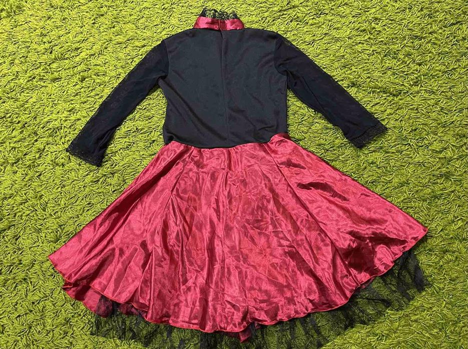 Платье скелет Катрина на Хеллоуин размер XS