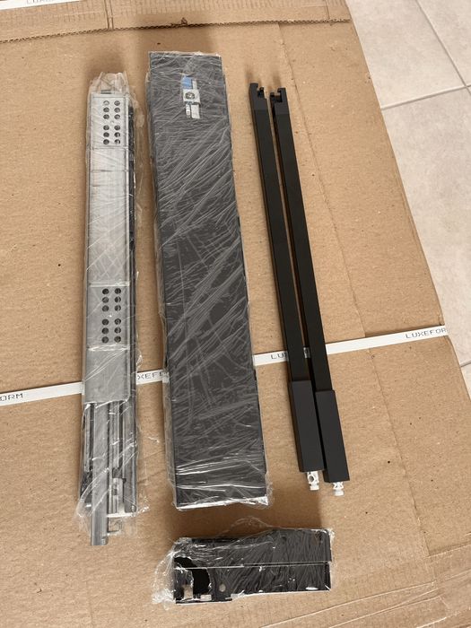 Ящик Hettich Atira InnoTech комплект П/В антрацит L470 H144