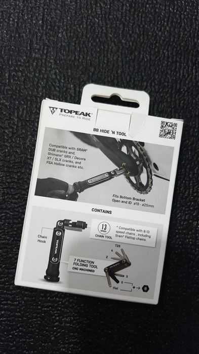 TOPEAK BB Hide'n TOOL - narzędzie wielofunkcyjne - bike multi tool