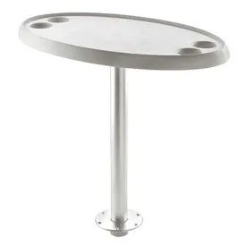 Mesa oval para barco