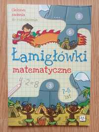 Książeczka z zadaniami Łamigłówki matematyczne