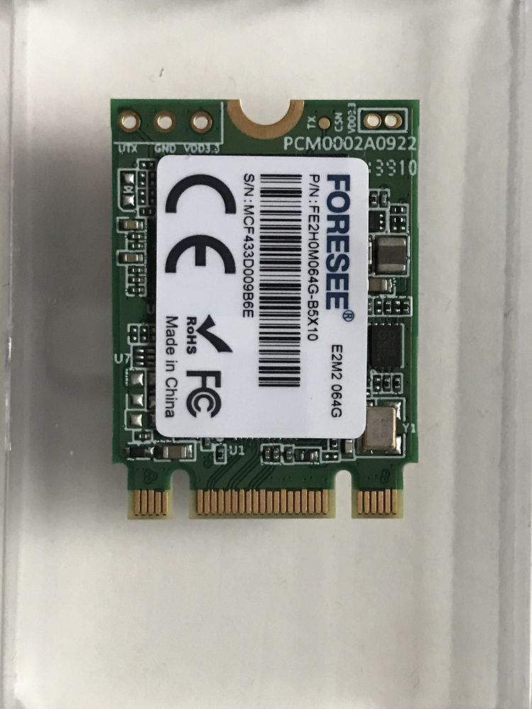 EMMC PCIe Internal Storage SSD M.2 64 GB foresee e2m2 064g