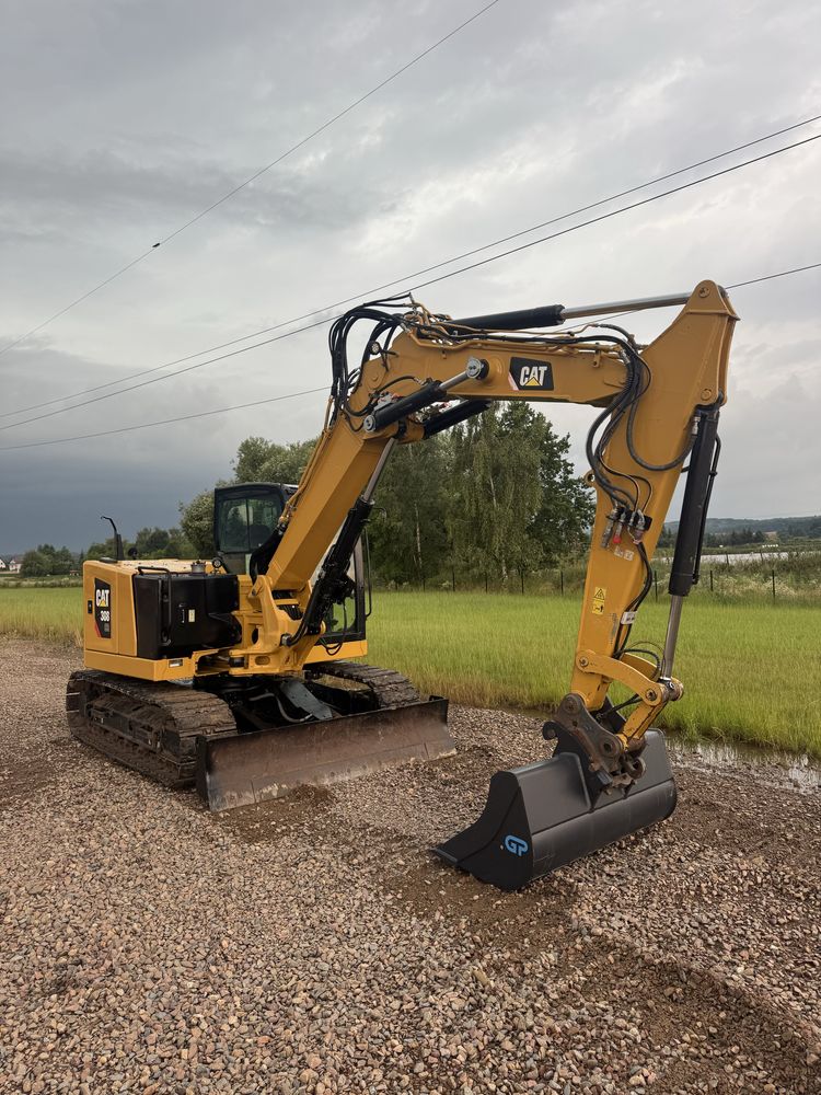 Koparka gasienicowa CAT Caterpillar 308 07 CR VAH,  3x łamane ramie