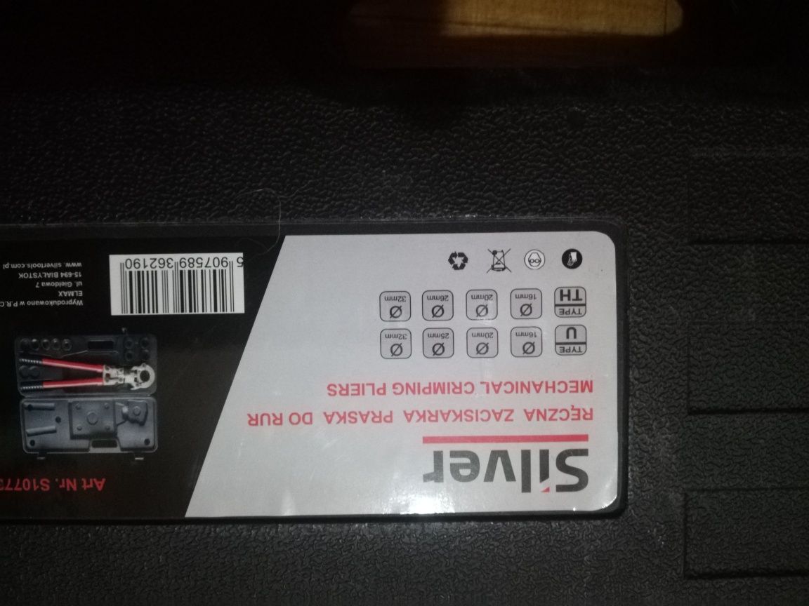 sprzedam uszkodzone zaciskarkę