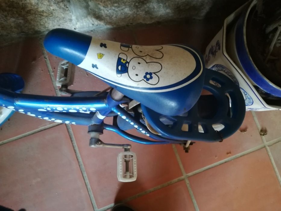 Bicicleta criança R16 azul