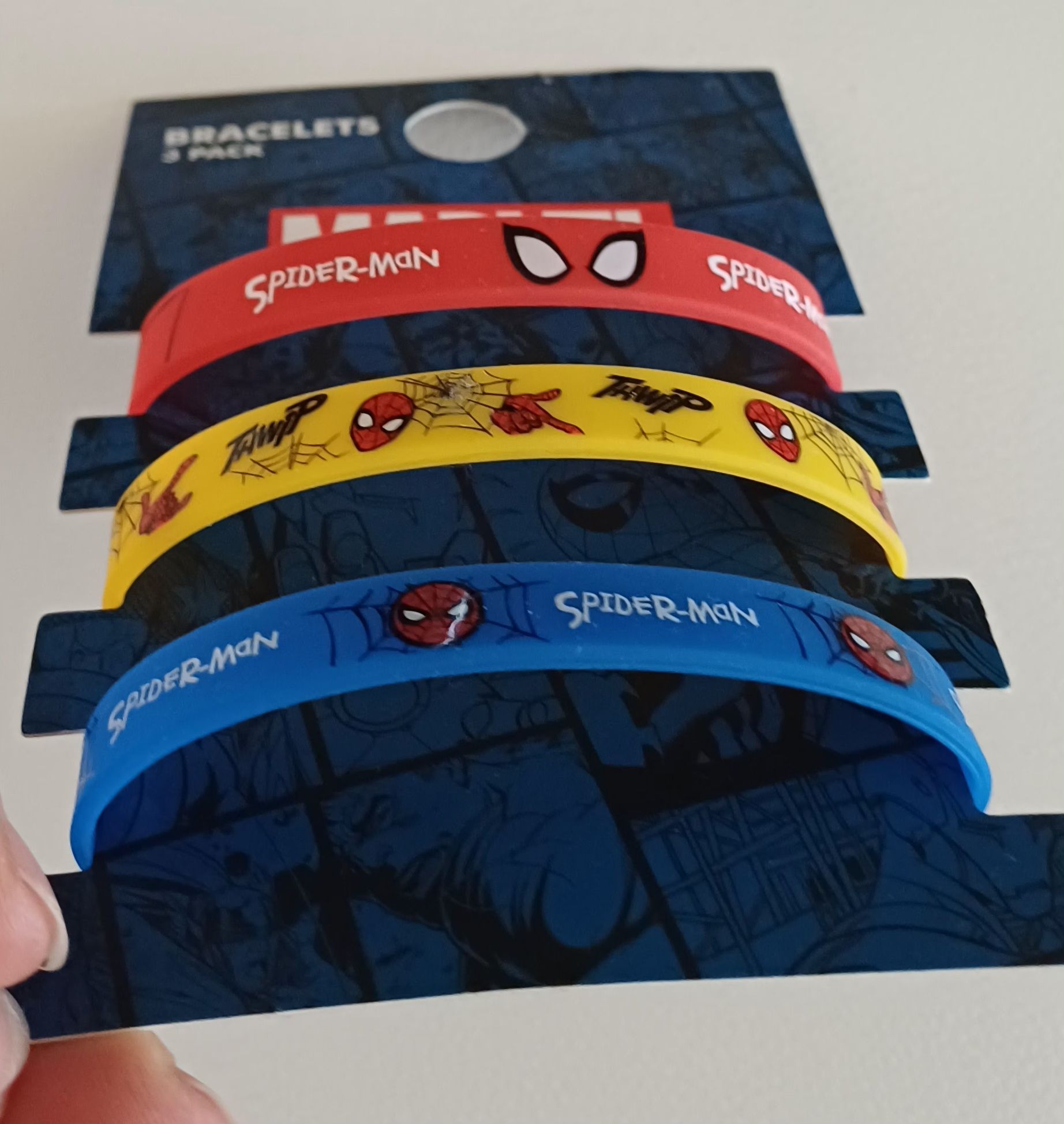 Opaski na rękę  Marvel 3 sztuki
