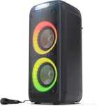 Caixa de Som Bluetooth SHARP XParty PS-949 com Microfone, Luzes e DJ
