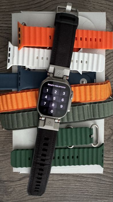 Apple watch ultra 1,  49 mm, Titanium